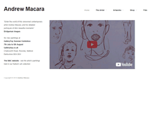 Tablet Screenshot of macara.com